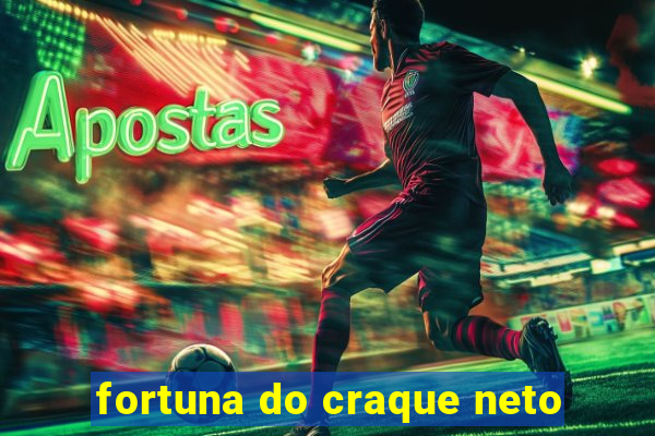 fortuna do craque neto